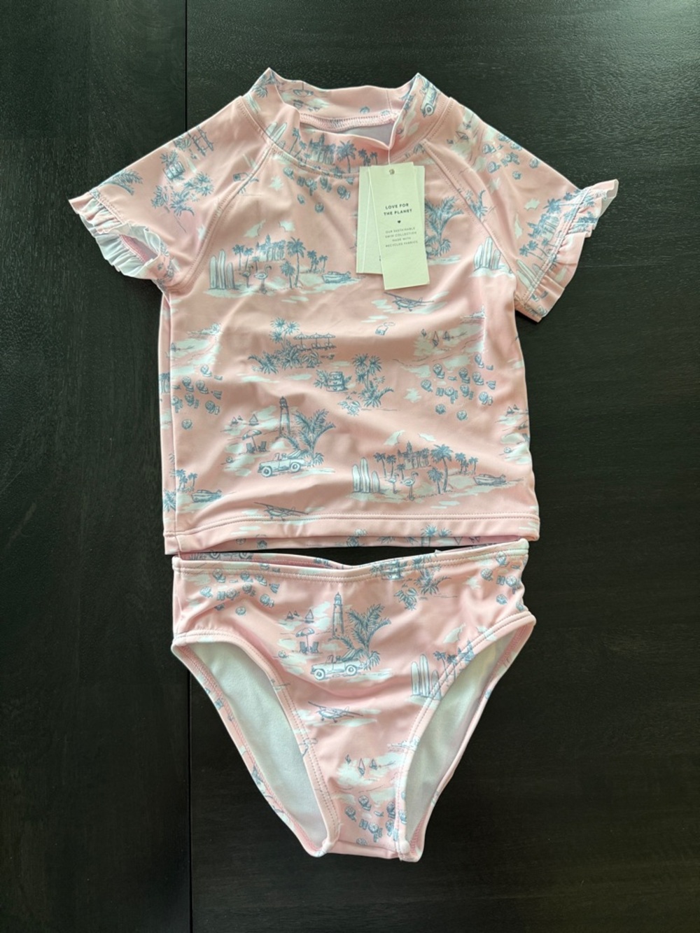 Janie and Jack Rash guard swimsuit 3